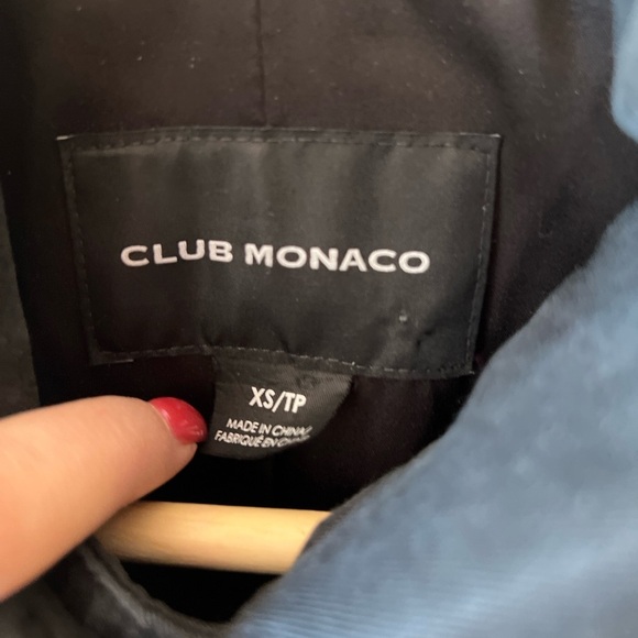 Club Monaco Long Light Jacket XS - Picture 7 of 10
